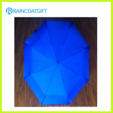 2015 Mini Publicidade 3 guarda-chuva dobrável para ensolarado ou chuvoso